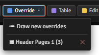 OverrideTemplateList